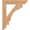 Ekena Millwork Merced Slat Smooth Bracket, Western Red Cedar, 3 1/2"W x 22"D x 26"H BKT04X22X26MRC06SWR - alternate 3